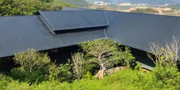 Roof Panel Engineering Of Japanese Restaurant